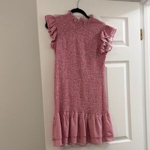 French Connection Smocked Mini Dress